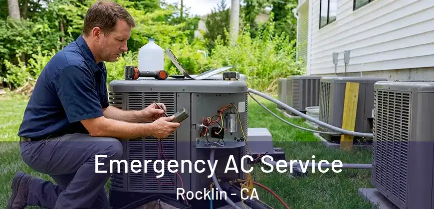 Emergency AC Service Rocklin - CA